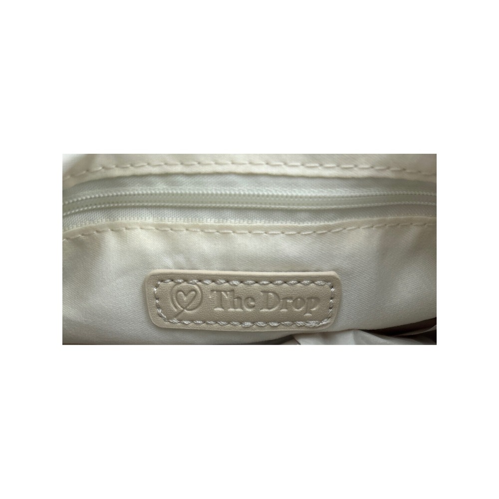 The‎ Drop Women's Revolve Top Handle Bag White Faux Leather Small - Picture 5 of 8